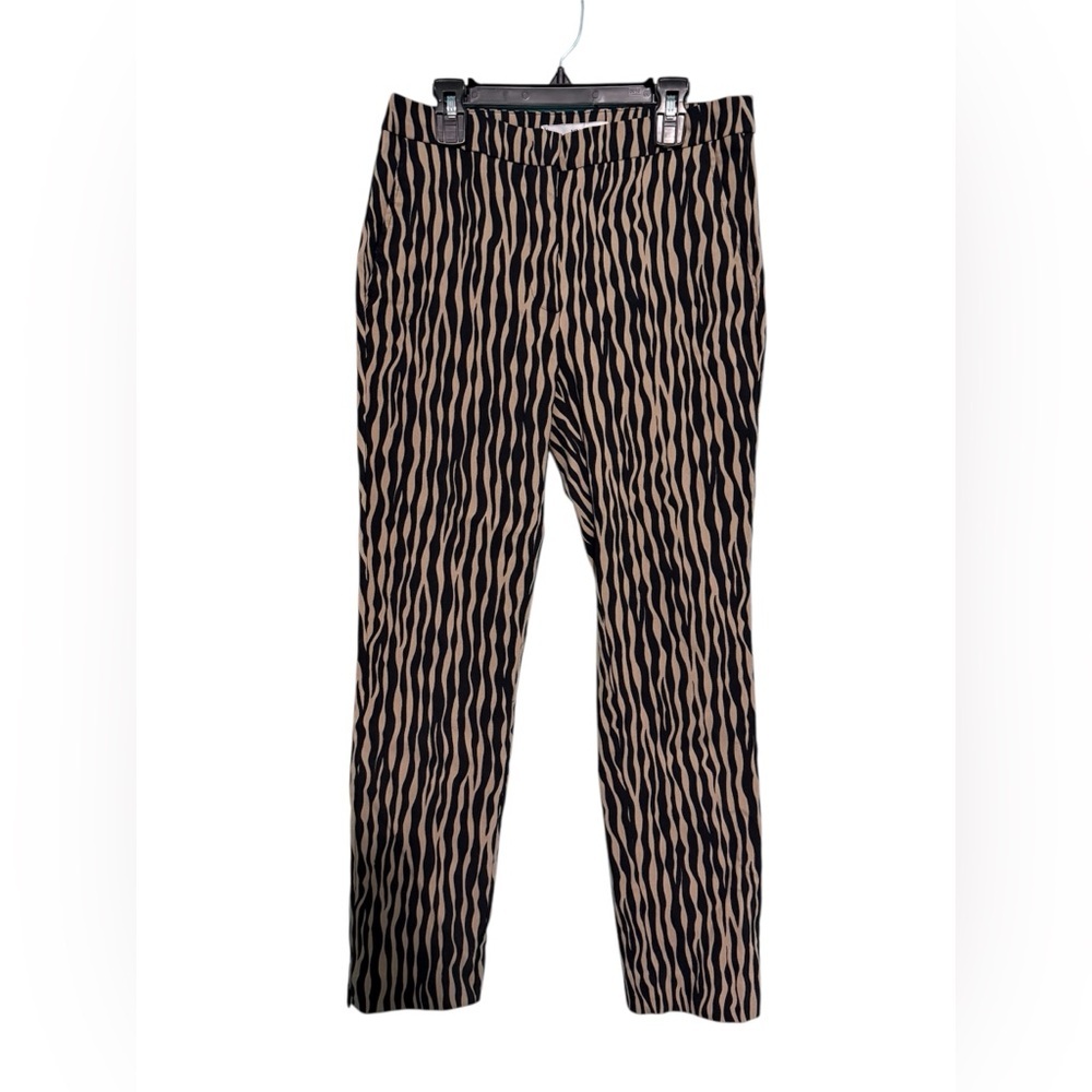 Mango Zebra Print  Pants Size 8 – Chic Animal Print Trousers”